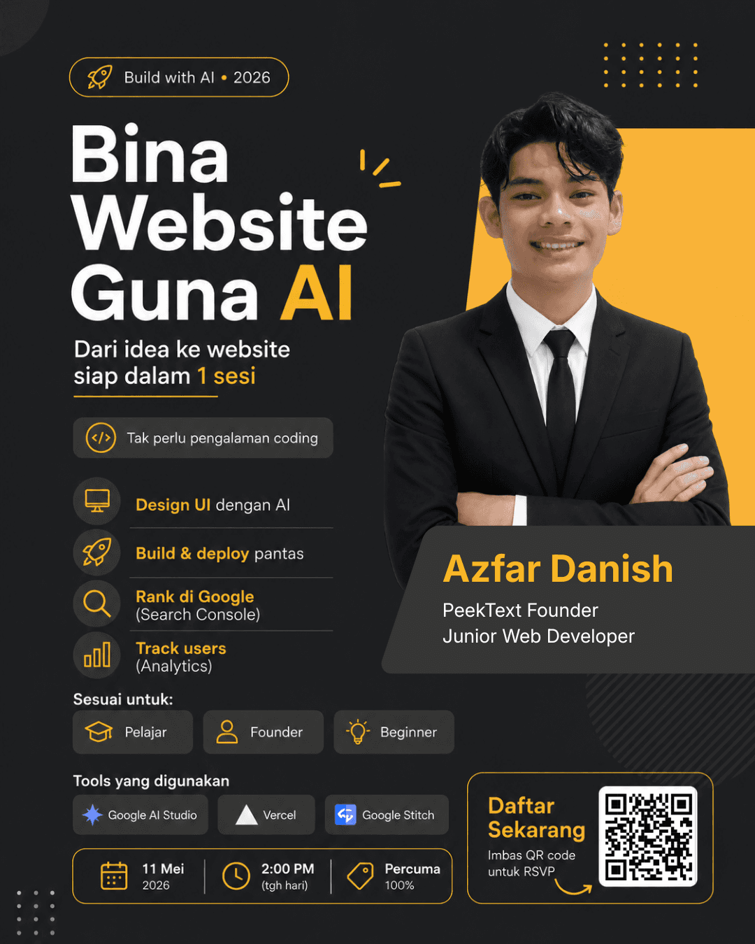 Bina Website Guna AI